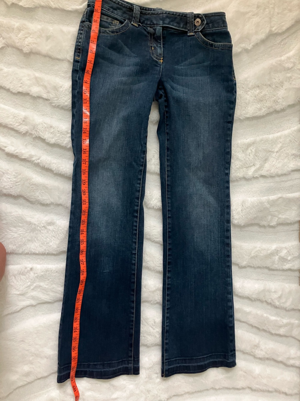 Ann Taylor Dark Blue Bootcut Jeans